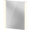 Duravit lumière et miroirs Better Miroirs avec éclairage LED, interrupteur à capteur, champs lumineux latéraux, hauteur 700mm, blanc mat, LM7875000000000, LM7875000000000
