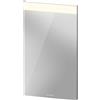Duravit lumière et miroirs Good Miroirs avec éclairage LED, champ lumineux en haut, hauteur 700mm, blanc mat, LM7834000000000, LM7834000000000