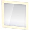 Duravit White Tulip App Miroirs avec éclairage LED, avec miroir chauffant, 750x750x50mm, blanc aluminium mat, WT7061000000000, WT7061000000000