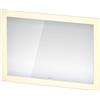 Duravit White Tulip App Miroirs avec éclairage LED, avec miroir chauffant, 1050x750x50mm, blanc aluminium mat, WT7062000000000, WT7062000000000
