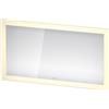 Duravit White Tulip App Miroirs avec éclairage LED, avec miroir chauffant, 1350x750x50mm, blanc aluminium mat, WT7063000000000, WT7063000000000