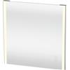 Duravit XSquare Miroirs avec éclairage LED, avec miroir chauffant, 800x800x33mm, chrome brillant, XS7012000000000, XS7012000000000