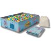 RUGUIES- Piscina di palline per bambini- Piscina di palloni per bambini- Piscina di pieghevole e portatile- Cubo giocattolo per interni ed esterni- (palline non incluse).