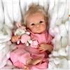 MAIHAO 18inch 46cm Bambole Reborn Maschio Bambolotti di Silicone Originali Bambola Che sembrano Veri Neonato bambile Toddler realistica Femmina Baby Dolls Occhi Chiudi