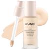 UCANBE Fondotinta e Correttore 2-in-1 - Alta Copertura e Finish Opaco - Arricchito con Acido Ialuronico - Trucco Viso a Lunga Durata per Pelli Grasse, Miste e Normali, 30ml (Beige classico)