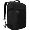 OcioDual Zaino da viaggio per cabina aereo 55x40x20, bagaglio a mano espandibile da 55x40x25 cm, valigia cabina per uomo e donna, per laptop da 17 pollici