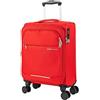 JASLEN - Valigia 55x40x20 Trolley Bagaglio a Mano. Valigie per i Tuoi Viaggi in Cabina. Trolley Bagaglio a Mano. Materiale EVA Polyester Resistente e Super Leggero, Rosso