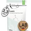 Nature spring CaAKG Polvere altamente dosato | Pacco da 100 grammi +3,3 mesi | Premium vegano di calcio-alphachetoglutarato | 1000 mg di calcioakg per porzione | Testato in laboratorio in Germania