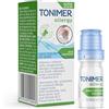 TONIMER - Allergy Gocce Oculari 10 ml - Allergie Oculari e Occhio Secco - Idratante, Lubrificante e Antiossidante - Senza Conservanti - Con Acido Ialuronico, Acido Rosmarinico e Vitamina B12