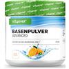 vit4ever Polvere Alcalina 360 g (72 Porzioni) - Alto Dosaggio con Magnesio, Potassio, Calcio e Zinco in Forma di Citrato - Vegano, Gusto Arancia, Ben Solubile, Senza Zucchero e Additivi Inutili