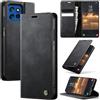 owlhold Custodia Motorola Edge 50 Neo Portafoglio Flip [Antiurtoo][Cavalletto][Carta Fessura] Cover Pelle per Motorola Edge 50 Neo - Nero