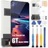 ARSSLY Display LCD per Realme GT Master LCD Display per Oppo Realme GT Master Edition RMX3363 RMX3360 Schermo di Ricambio Digitalizer Touchscreen Assembly con Strumenti, Nero