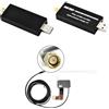Inefala DAB/DAB+ Antenne per Autoradio 1 Din Stereo 2 Din, Digital Audio Broadcasting per Android Radio con Antenna SMA e USB 2.0