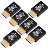 EVanlak Emulatore mini HDMI EDID Passthrough - 1920x1080@59Hz | Design compatto | Supporta switch HDMI, estensori, ricevitori AV, splitter video, 6 pezzi