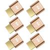 FUERAN Spina fittizia senza testa Ghost Display Emulatore DDC EDID Display falso 4K HDMI-compatibile@60Hz-6Pack