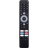 Effireli Telecomando di ricambio vocale per TV Peaq PTV32GH-5023C-W PTV32GH-5024C PTV32GH-5024C-B PTV32 GH-5024C-BL PTV32GH-5024C-W PTV32GQF-5024C PTV40GF 5024C PTV44C 3AQU-5 023C PTV50AQU-5023C PTV50GQU-5024C