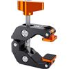 K&F CONCEPT Super Clamp da Tavolo con Braccio Magico e Filettatura da 1/4, Supporto per Tubi e Scrivanie, Compatibile con Flash, Treppiede, Monitor, Luce LED e Altri Accessori Fotografici