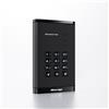 iStorage DiskAshur PRO3 HDD 2TB - Hard disk portatile sicuro, certificato FIPS livello 3, protetto da password, resistente alla polvere/all'acqua, crittografia hardware