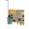 StarTech.com Scheda seriale PCI Express a 1 porta; Scheda di interfaccia seriale da PCIe a RS232 (DB9), Scheda PCIe con 16C1050 UART con ritenzione COM, Windows e Linux (11050-PC-SERIAL-CARD)