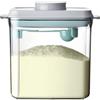 BUCOMTU Dispenser per Latte in Polvere da 1700 ml Porta Latte in Polvere Con Cucchiaio Contenitore per Il latte in Polvere Senza BPA Contenitore In Polvere Sigillato per Conservare Latte in Polvere,Dolciumi