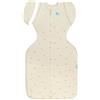 Love To Dream™ Swaddle UP™ Transition Bag, Medium 6-8.5 kg, Twigs Oatmeal, Snug Fit, Zip-Off Wings, 1.5 Tog For Mild Temps (18-22°C), Machine Washable Stretch Cotton Fleece, 2 Zips, Easy Nappy Change