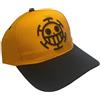 Comic Studio | One Piece | Berretto Beisbo | Trafalgar -Law | Arancione - Nero | Taglia Unica