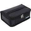 MIER Lunch Box Bag Food Storage raffreddamento borse termiche Kit da viaggio per le donne e gli uomini, Set di 1 (1pc Nero)
