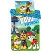 Jerry Fabrics Paw Patrol Marshall Chase Rubble Copripiumino Neonato 100x135 + Federa