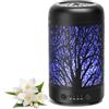 Aigostar Diffusore di Oli Essenziali 100ml ad Ultrasuoni, Umidificatore con 7 Luci Colorate, 3 Timer & Spegnimento Automatico, Design Retrò USB Portatile per Casa/Buro/Yoga (20㎡)