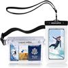 COLOCASTLE FORETOY COLOCASTLE Custodia Impermeabile Smartphone, Borsa Impermeabile Mare, Sacca Stagna, Dry Bag, IP68 Marsupio Subacquea con Cintura Regolabile per Spiaggia Nuoto, Canottaggio, Pesca, Escursioni