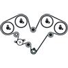 SKF VKMA 02540 Kit Tendicinghia Distribuzione | Compatibile con: ALFA ROMEO 147, 156, 156 Sportwagon, 166, GT, GTV, SPIDER, LANCIA KAPPA, KAPPA Coupe, KAPPA SW, THESIS