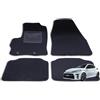 Bottari Italy Bottari 39181 Set Tappeti Auto per Toyota Yaris dal 2020 ad oggi, in Moquette, 4 pezzi