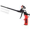 SocsPark Pistola per schiuma, non serve detergente, in poliuretano espanso espanso espanso, pistola per schiuma rivestita in teflon (PTFE), adatta per sigillare, riempire, sigillare