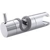 KES Staffa per Supporto Doccia Asta Ricambi Doccia Regolabile Ricambio Supporto Doccetta Scorrevole per Asta Doccia Supporto Doccino 16-19mm Finitura Cromata, PB10S19-CH