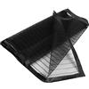 COM-FOUR® Porta magnetica zanzariera - zanzariera per la porta - zanzariera con chiusura magnetica per balcone, terrazza e giardino d'inverno (01 pezzo - 100x210cm)