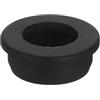 QUARKZMAN Occhielli in Gomma 36mm Foro di Perforazione, Passacavi Guarnizione 26mm ID Gommini Passacavo Scrivania Nero Siliconica per Tappo Organizzare Filo Cablaggio Casa Auto