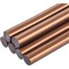 QUARKZMAN 6Pz Mini Bastoncini a Caldo di EVA per Pistola Colla a Caldo 11mm x 100mm Colla Stick Grandi, Bronzo Rosso Oro