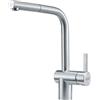 Franke- Rubinetto per lavello da cucina, con beccuccio estraibile Atlas NEO, in acciaio INOX, 115.0521.438 colore: Grigio