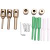 Hopbucan 7/11/14Mm Strumenti di Riparazione per Impianti Idraulici Plastica nel PPR Testine Accessori per Utensili per Saldatori Saldatura di Tubi nel Plastica Riparazione di Tubi nel PPR