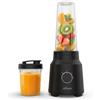 Nilson Life Frullatore a bicchiere nutrizionale, 320 W, potenza massima, capacità 0,6 l, 4 velocità, controllo manuale, miscelazione, frantumazione e becco ghiaccio, funzione turbo, NPB35002V, cavo 80