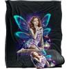 LOGOVISION Jq Licensing - En Fairy Queen Coperta super morbida al tatto setoso - 152 x 127 cm