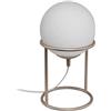 EGLO CASTELLATO 1 - Lampada da tavolo, altezza 28 cm, acciaio, 28 W, colore: Champagne
