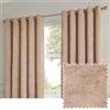 Paoletti Lustre Velvet Coppia Di Tende A Occhiello - Tende Filtraggio Della Luce Lussuose Con Finitura Iridescente Morbida (Ostrica - Larghezza 229 x Lunghezza 137cm)