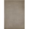 andiamo Tappeto San Paolo moderno e elegante a pelo lungo, per soggiorno, camera da letto, 100% poliestere, altezza pelo ca. 27 mm, adatto per riscaldamento a pavimento, 130 x 190 cm, tortora