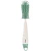 BÉABA, Spazzola Per Biberon E Tettarelle In Silicone Ultra Morbido, Punta Con Texture Delicata, Per Pulire Biberon, Tettarelle E Piccoli Accessori, Manico Ergonomico, Foro Per Appendere, Verde Salvia