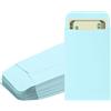 PATIKIL Buste per Soldi, 50Pz 8.89x5.7cm Buste Porta Denaro Busta Soldi Piccole per Contanti Lettera per Risparmio Regali Monete Assegni Biglietti Gioielli Passaporto Carta, Azzurro