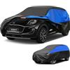GunHyi Copriauto Gunhyi Impermeabile e Traspirante, Telo per Ford Puma, Copriauto Nero e Blu, Telo da Garage Completo per Proteggere da Pioggia, Sole e Polvere.