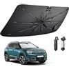 BIBIBO Compatibile con Citroën C5 Aircross 2018-2025 parasole per parabrezza interno parasole,parabrezza auto parasole C5 accessori aircross