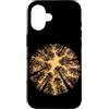 Nature Lover Outdoor Forest Wildlife Tre Custodia per iPhone 16 Vintage Foresta Burst Natura All'aperto Wildlife Alberi Paesaggio
