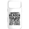 Book Mom Night Reader Quiet Reading Love Custodia per iPhone 17 Pro Max Libro per lettori notturni Mom Quiet Nights Deep Stories